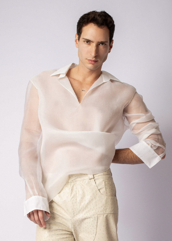 Camisa Flow Organza